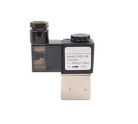 12V 24V 220V Pneumatic Electric Solenoid Valve 2 Position 2 Port Normally Closed Air Magnetic Valve 6mm 8mm Hose Barb Connection(4mm-4mm Barb,DC12V)