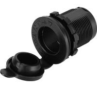 12V 24V ABS Car Motorcycle Cigarette Lighter Power Plug Socket with Waterproof Cover (Prise de courant allume-cigarette 12V 24V pour voiture et moto avec couvercle étanche)