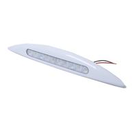 12V/24V Auvent Lumière, Lumière LED pour Auvent de Porche de Camping-car Lampe Universelle de Camping-car pour Remorques Remplacement de Lumière Extérieure de Camping-car Extérieur étanche (Noir)