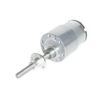 12V 24V DC 520 Gear electronic starter Metal Gear electronic starter 7-960RPM Gear Reduction electronic starter M6 Long Shaft Gear electronic starter IINKUEYK(22 RPM,12V With Flange)