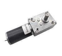 12V 24V DC Worm Gear electronic starter High Torque 3.4 To 70KG Low Speed 5 To 470RPM Adjustble Speed Reversible With Self Lock Function IINKUEYK(12v 16rpm 69kg.cm,Package A)