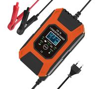 12v 24v Multifunction Smart Charger 7-Stage Automatic Battery Charging Red_EU-European Regulations