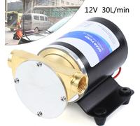 12V 30L/min Pompe de lavage de pont haute pression auto-amorçante Pompe de cale Pompe à eau électrique Pompe de refroidissement du moteur