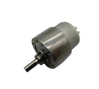 12v 340rpm JGB37-500 Carbon Brush Motor Low Noise 6v Dc Gear Motor And 12v Gear Motor Gearbox For Robot
