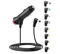 12V 3A Chargeur Allume-Cigare Universel avec Interruptor et 8 Connecteurs Adaptador Alimentación DC 5.5 x 2.1mm Chargeur de Voiture Para GPS, Caméras, Haut-Parleurs, Tablette, Etiqueteuse, DVD