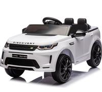 12V 4.5A.h LAND ROVER Discovery Sport Voiture électrique pour enfants,avec télécommande 2,4G, phares LED, MP3, klaxon et musique, blanc