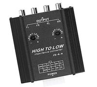12V 4 Canaux pour o Convertisseur D'impédance Haut à Bas Ligne Voiture Stéréo Haut-parleur Filtre de Fréquence pour o Convertisseur Canal Haut à Bas