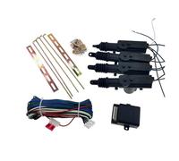 12V 4001 car central locking system electronic starter DC 12V 2line 5line engine for car door lock electronic starter+mounting bracket IDGTTLDF