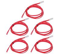 12V 40W Cartouche Chauffe Acier Inoxydable Cuivre Tube de Chauffage 5PCS Set pour Imprimante 3D Anet A8 A6 A2 Modèles 6x20mm