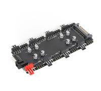 12V 4PIN ARGB PWM Hub 8 Channel PC Fan Splitter with SATA Power