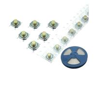 12V 5.2 * 5.2 * 3.0mm 12V 0.5A 4 Pin SMT Push Button Switch Metal Tactile Tact Touch Switch Copper Interruptor 4x4x3.0 NWPNLXEA(500PCS)