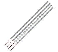 12V 5 pièces 10 pièces 20 pièces LED barre lumineuse en aluminium bande rigide Led ruban 12V 25cm 50cm 5054 sous armoire barre lumineuse blanc/bleu/rose ( Color : 20pcs 50cm 36LEDs , Size : Cool White