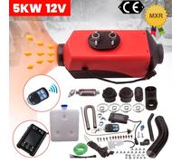 12v 5000w Lcd Monitor Air Diesel Fuel Heater Voiture Chauffage Pour Camion Bus