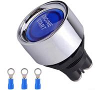 12V 50A Push Button Start Switch LED Auto Reset(Blue)