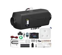 VEVOR Chauffage autonome diesel 5KW, réchauffeur d'air diesel 12V, chauffage d'air diesel 10 L, -40 ℃ - + 20 ℃ température de travail Air Diesel chauffage, Air Heater chauffage en aluminium pour campi