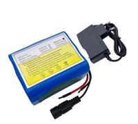 12V 6.8Ah E-Bike Batteries Rechargeable Étanche Batterie Carte de protection BMS Compatible avec les trottinettes électriques et les draisiennes électriques 12V 6.8Ah