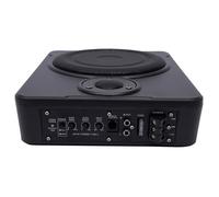 12V 600 Watt subwoofer actif sous siège auto bass reflex sub actif noir 150Hz