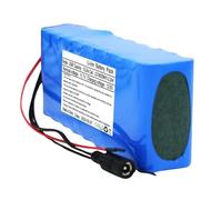 12V 7.2Ah Batterie lithium-ion rechargeable Haute Puissance E-Bike Vélo électrique BMS Chargeur Convient aux trottinettes et draisiennes électriques 12V 7.2Ah