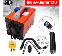12v 8000w Diesel Air Heater Chauffage Voiture Pour Bateaux Motorhome Camion Lcd