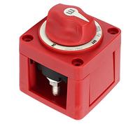 12V à 48V Bateau Interrupteur de Batterie ON OFF 300A Rouge Batterie Coupure Interrupteur Principal pour RV Voyage Remorque Camping-car Camion ATV UTV