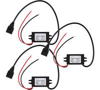 12V à 5V DC Module Convertisseur Buck USB Adaptateur d'alimentation de Sortie DC Régulateur de Convertisseur Secteur Régulateur DC à DC Convertisseur de Puissance de Voiture (3)