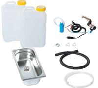 12V Camping Evier kit lavabo Evier 325x176x100mm 19 litres Vito T5