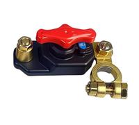 12V Car Battery Cut Off - Rotary Manual Breaker Control For Vehicle Power Isolation Truck Boat Motorcycle Trailer RV Yacht ATV Generator Disconnect Safety Device Electrical System
