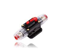 12V DC 40A Inverseur de fusible de réinitialisation de disjoncteur - Pour circuit d'appareil électrique stéréo de voiture ou de grande voiture