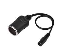 12V DC 5,5 x 2,1 mm câble d'extension pour Allume-Cigare de Voiture Adaptateur Prise Allume-Cigare Femelle à Femelle câble d'alimentation pour Pompe à air de Voiture, Voiture refrigerato, Noir