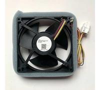 12V DC Fan U12E12MS2CA3-57Z32-125x125mm, 0.27A, 4-Wire for Refrigerators and Appliances