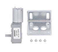 12V DC Helical Gear Motor | 4-25KG.CM Rotational Force Automatic Locking Single Shaft | Zinc Alloy Geared Motor for Appliances/Curtains/Labeling Machines | 12mm Shaft with (8RPM)