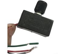 12V DC Régulateur de pulvérisation électrique Contrôleur de vitesse réglable pour pompes à eau jusqu'à 70 W Interrupteur pulvérisateur agricole Noir (A)