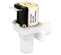 12V DC Solenoid Valve Normally Closed | DN15 G1 / 2 Plastic & Brass Water Inlet Valve | Automatic Water Control for Irrigation/Maintenance Systems | 0.02-0.8Mpa Pressure
