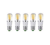 12V E27 6W LED Filament DC 12V for RV Camping-car Marine Solar Power Light and Off Grid 5pcs/lot (Color : Cool White)