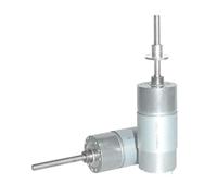 12V Electirc electronic starter Long Shaft DC electronic starter 24V Threaded Shaft For DIY parts JGB37-555 IINKUEYK(Bracket Motor,45RPM_12V)