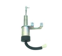 12V Engine Fuel Pump Stop Solenoid Valve for Excavators - Compatible with 4911834 491-1834