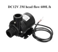 12v High Voltage Quiet Solar DC 24V Lift 5M 800L/H Brushless electronic starter Submersible Booster Pump Quick Joint CZAOINCU(DC12V 3M)