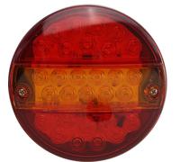 12V Led-Tail-Light Hamburger Lampe arrière Indicateur d'arrêt Frein 4 fonctions