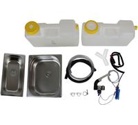 12V Mini-cuisine stand de vente kit évier 325x265x100x 325x176x100 double évier
