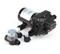 12V Pompe à Eau Automatique Camping-car Caravane Noir 24x14x13cm en PVC LEB