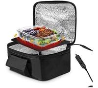 12V Portable Mini Voiture Micro-ondes Four Électrique Chauffage Rapide Boîte De Pique-Nique pour Voyage Camping Cuisine 3CQINGSHOP