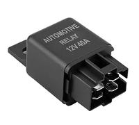12V Relais automobile, 4 broches 40A Relais universel de commutation du ventilateur de remplacement pour véhicule automobile Interrupteur relais de fusible moteur pour véhicule lourd