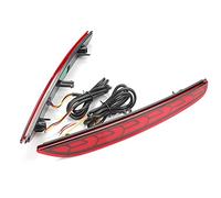 12V Rouge Voiture Pare-Chocs Arrière Réflecteur Lumières pour Hyundai pour Xcent I10 2018 LED Conduite Frein Tourner Singal Feux Arrière Feux Croisement Assemblage Feux Arrière(Dual Function)