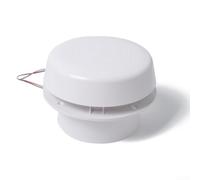 12V RV Roof Fan White ABS Silent Ventilation 136mm