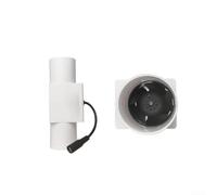 12V Silent Duct Fan 2Inch Plastic Inline Vent(40mm) | Silent operation at 53dB, plastic housing, 2-inch fit, pour ideal for home ventilation, energy efficient