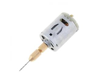 12V Small PCB Drill 13000rpm 500mA Press Drilling With 1mm Drill electronic starter And Drill Clamp Hand Tool IINKUEYK