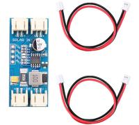12V Solar Charge Controller Board CN3791 MPPT Solar Charge Controller Card 1 JST PH2.0 Panel Regulator Module Auto Charging for Battery with Cables