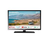 12V Télévision intelligente SYLVOX RT27R3KECA 27”(68.6cm) Lecteur DVD intégré pour Camping Car 1080p FHD-Miroir d'écran-sonore HiFi