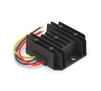 12V to 13.8V/15V/24V Boost Power Converter DC/DC Step-Up Voltage Regulator 1A-5A Waterproof Anti-Corrosion for Outdoor Harsh Environments(4A,15V)