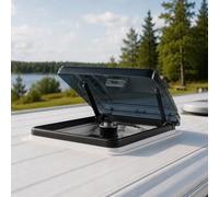 12v Ventilateur De Toit, Lanterneau Camping Car, Avec Capteurs De Pluie Et De Chaleur, Ventilation Bidirectionnelle, à 6 Vitesses Réglables, Pour Bus, Caravanes De Voyage, Camping-Cars, Yachts